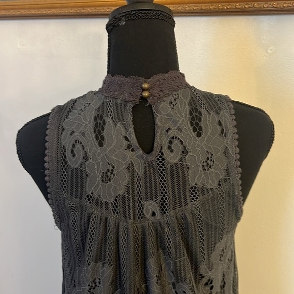 Maurices Classy Lace Neckline Baby Doll Dress, Sz. S. - Picture 4 of 8